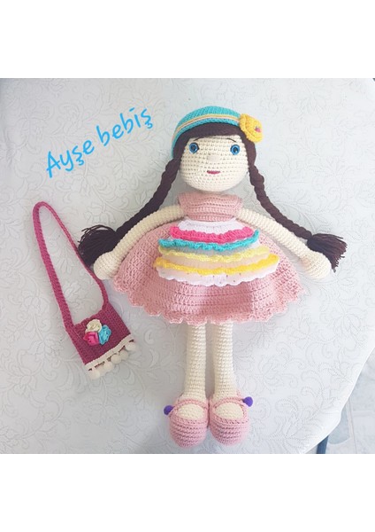 Ayşe Bebiş Amigurumi Organik Oyuncak