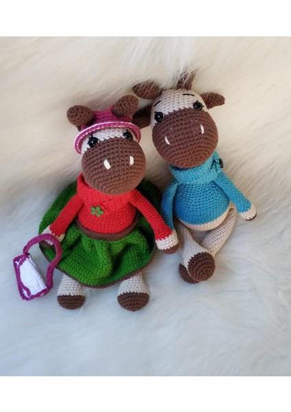 Aşık Zürbikler Amigurumi Organik Oyuncak