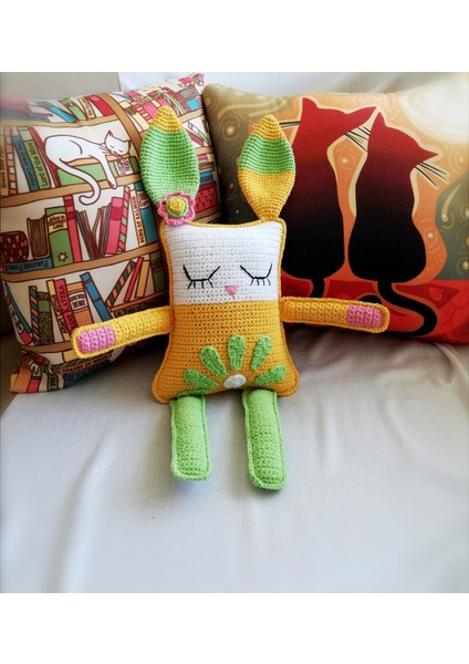 Tavşan Yastık Uyku Arkadaşı Amigurumi Organik Oyuncak fiyatları