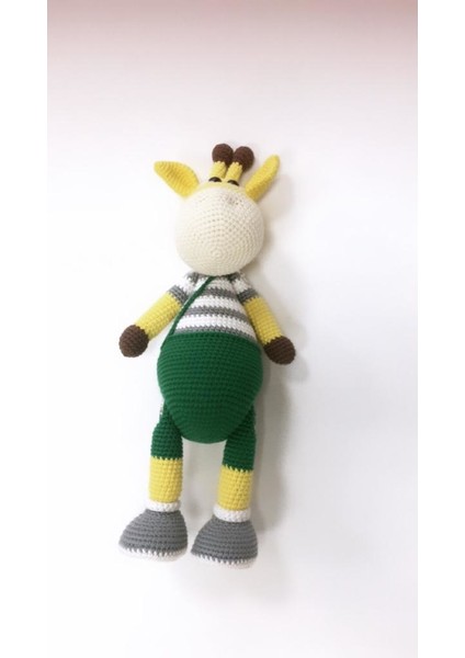 Zürafa Amigurumi Organik Oyuncak modelleri