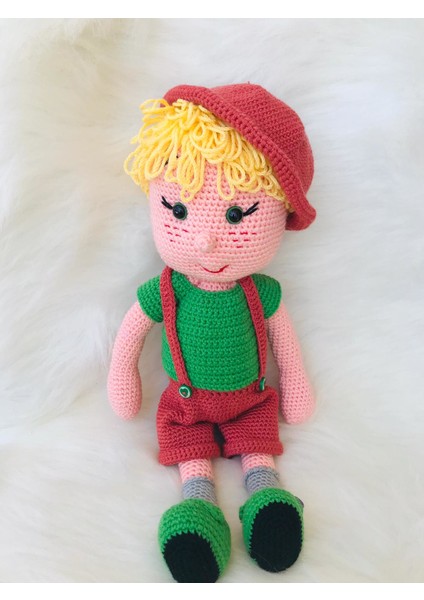 Tomy Bebek Amigurumi Organik Oyuncak