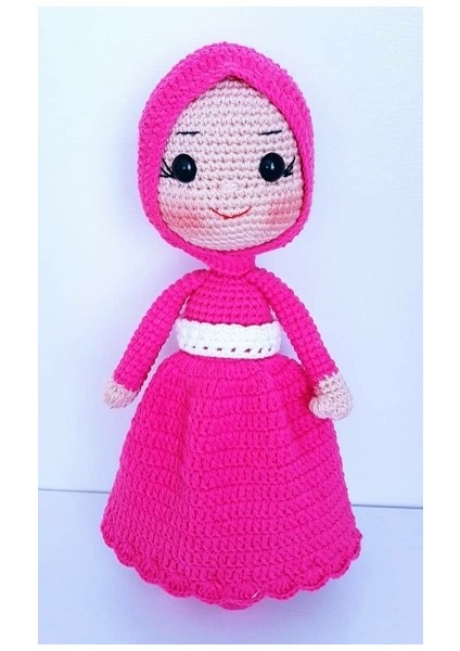 Tesettürlü Bebek Amigurumi Organik Oyuncak