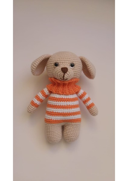 Sevimli Köpek Amigurumi Organik Oyuncak