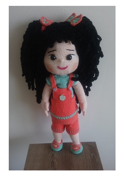 Lili Bebek Amigurumi Organik Oyuncak