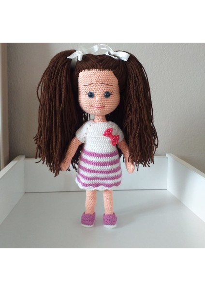 Karamel Bebek Amigurumi Organik Oyuncak