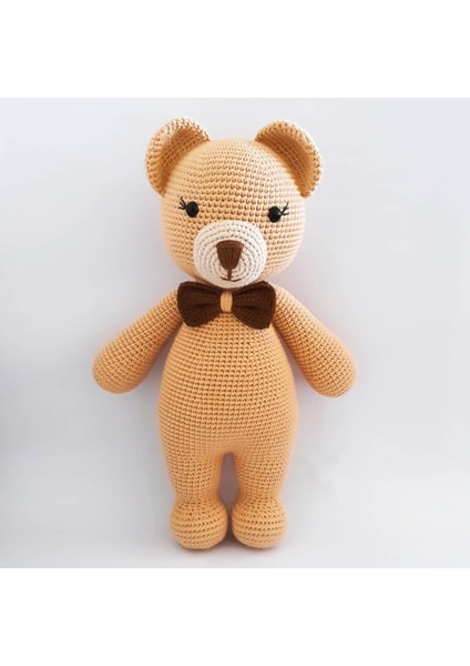 Sevimli Ayıcık Amigurumi Organik Oyuncak