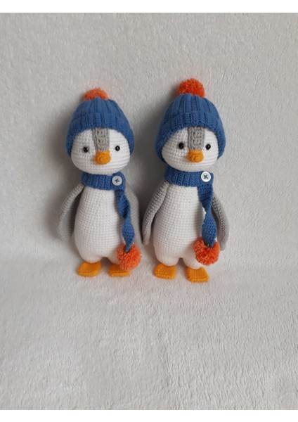 Penguen Pengu Amigurumi Organik Oyuncak fiyatları