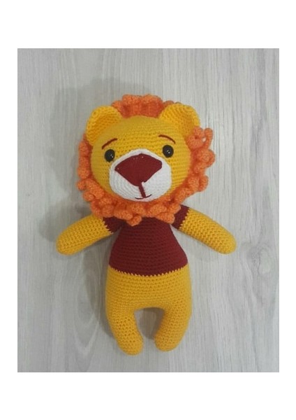 Leo The Lion Amigurumi Organik Oyuncak
