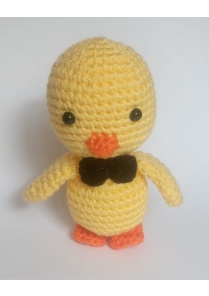 Küçük Civciv Amigurumi Organik Oyuncak