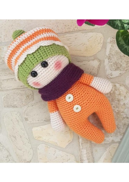 Sevimli Uyku Arkadaşım Amigurumi Organik Oyuncak