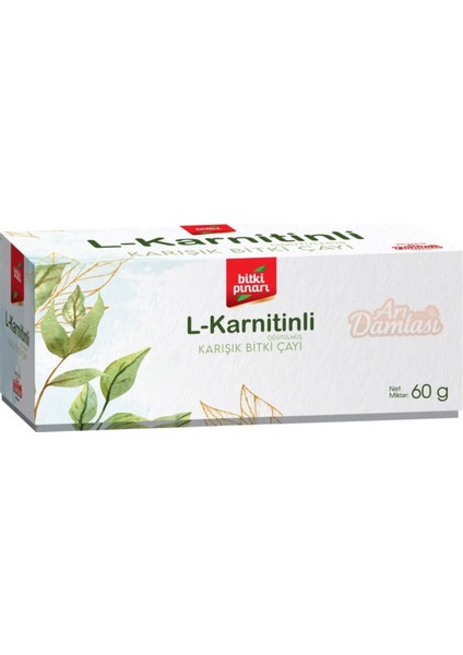 Arı Damlası L Karnitinli Karışık Form Bitki Çayı 30 Saşe