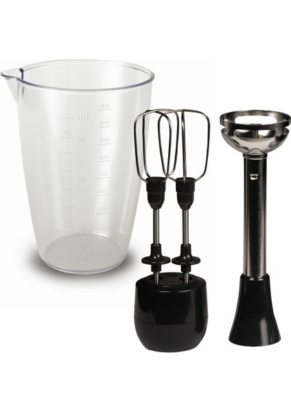 Multiblender Blender Seti 1000 W Pro Set [ Siyah ] - 9100039381