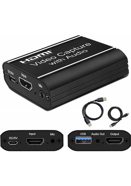 4K HDMI Capture Hd Video Capture Ezcap USB 3.0 Video Capture HDMI Kaydedici  Canlı Yayın