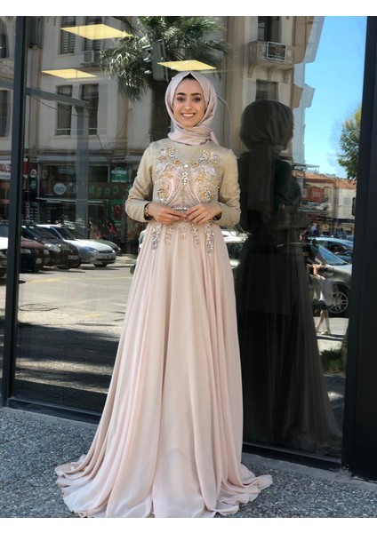 Taş Işlemeli Abiye