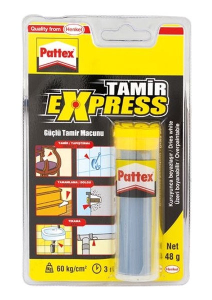 Tamir Express Güçlü Tamir Macunu 48 gr