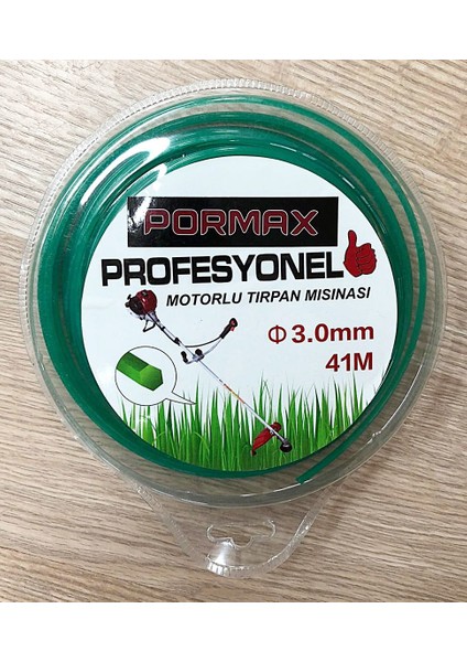 Pormax Profesyonel Motorlu Tırpan Misinası 3.3 mm 41M fiyatları