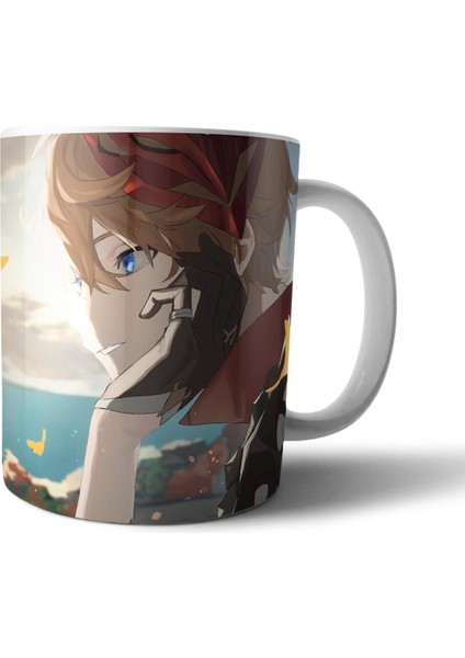 Tartaglia - Genshin Impact Kupa Bardak Model 2