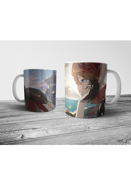 Tartaglia - Genshin Impact Kupa Bardak Model 2 fiyatları