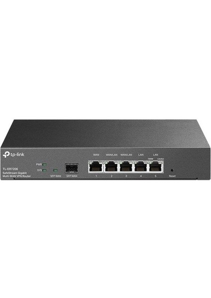 ER7206, 5 Gigaport+1sfp Dual Wan Vpn Router