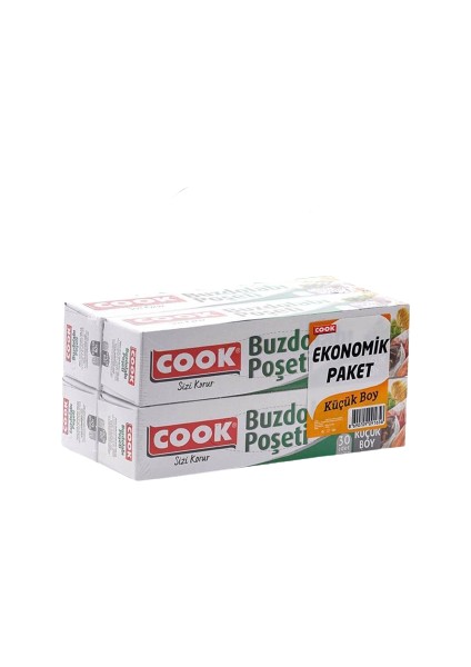 Buzdolabı Poşeti Küçük Boy 20 x 30 cm 2'li Paket 240'LI