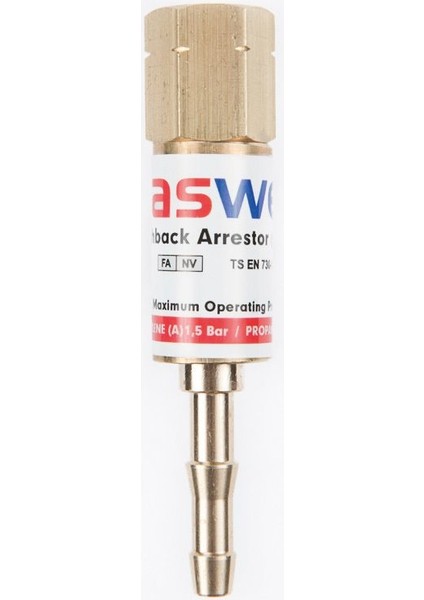 3005 A Şalamalar Için Emniyet Valfi (Asetilen)