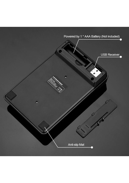 2.4 Ghz Kablosuz Sayısal Tuş Takımı Mekanik Hissediyorum (Yurt Dışından)