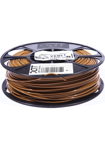 Plastik Yerli Üretim Pla 3D Filament Kahverengi 2.85MM fiyatları