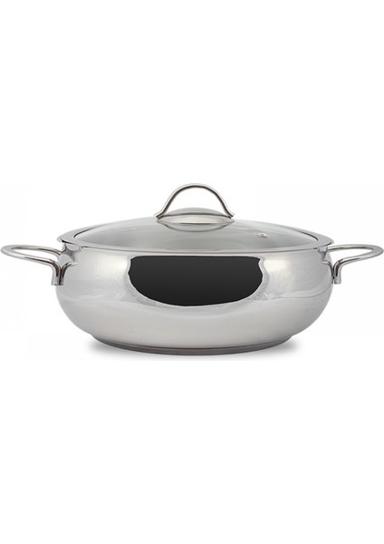 Küre Inox Basık Tencere 22 cm
