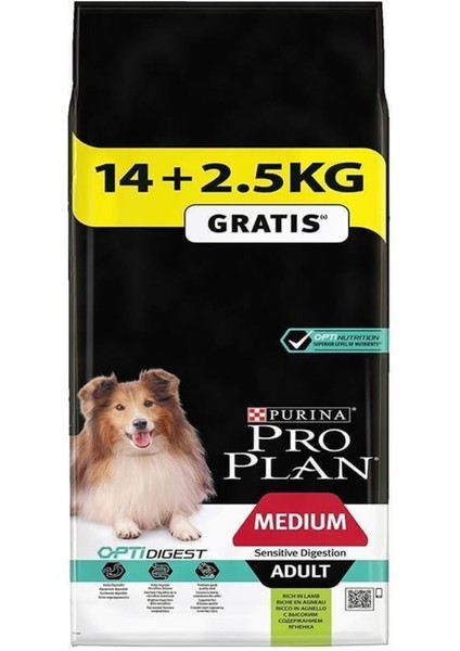 Adult Sensitive Kuzu Etli Yetişkin Köpek Maması 14 kg (+2.5 kg Hediyeli)