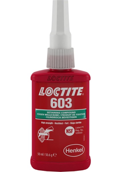 603 Yüksek Mukavemetli Sıkı Geçme 50 ml