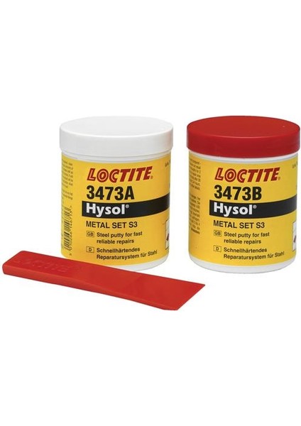 Ea 3473 Çelik Dolgulu Epoksi Yapştırıcı 500 gr