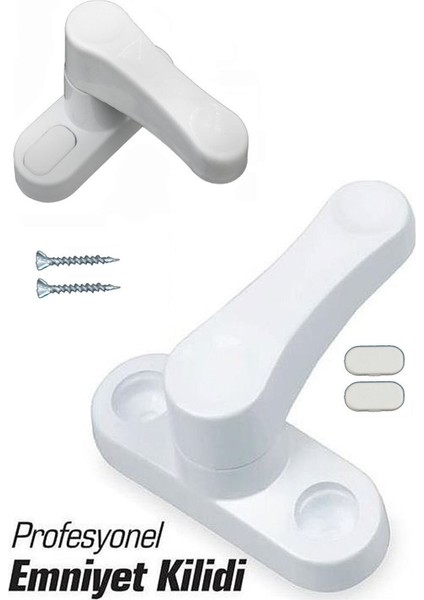 5 Adet Pvc Kapı Pencere Emniyet Kilidi Pimapen Ev Çocuk Bebek Güvenlik Kilidi