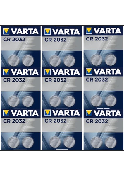 2032 3V Pil 18'li