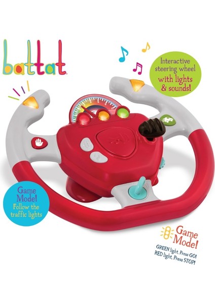 Işıklı ve Sesli Direksiyon