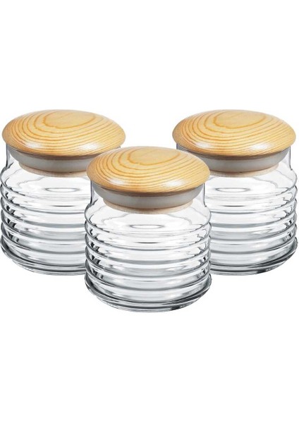 3 Adet Babylon Kavanoz 630 cc