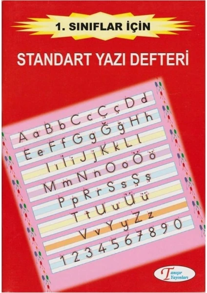 Tanışır Yayınları 1.sınıf Standart Yazı Defteri