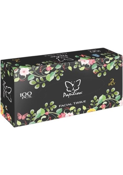 Mini Kutu Mendil 100 Yaprak 3'lü