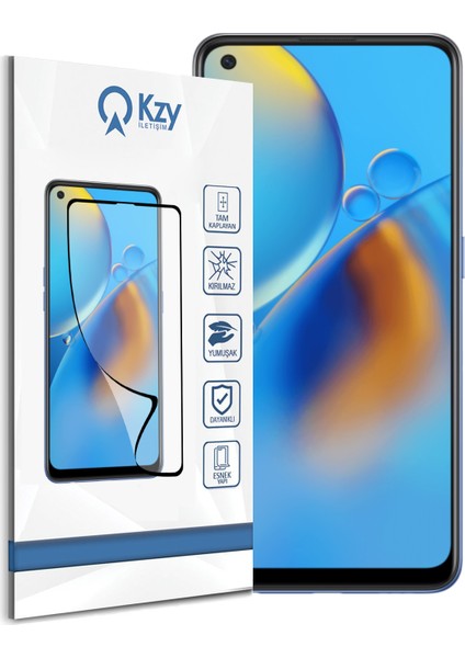 Oppo A74 4g Tam Kaplayan Fiber Nano Ekran Koruyucu Cam fiyatları
