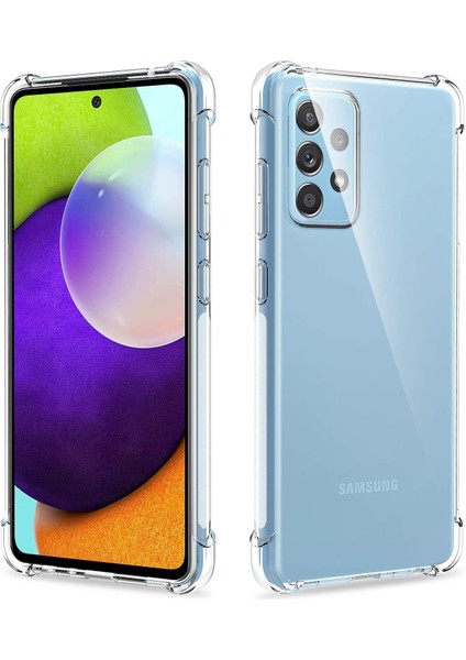 Samsung Galaxy A32 4g Kapak Şeffaf Airbag Antishock Köşe Korumalı Silikon Kılıf
