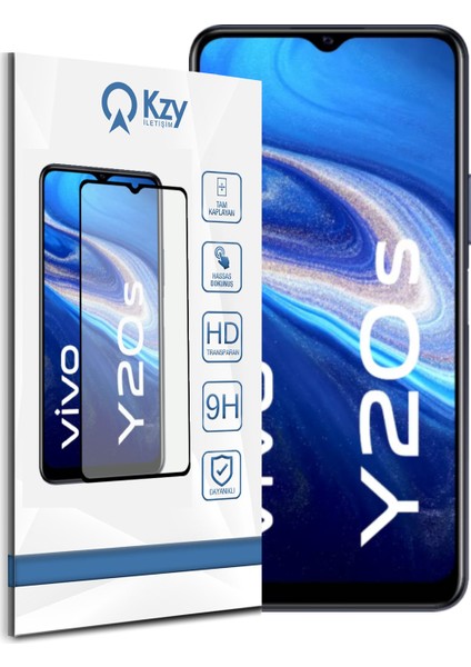Vivo Y20S Tam Kaplayan Temperli Ekran Koruyucu Cam fiyatları