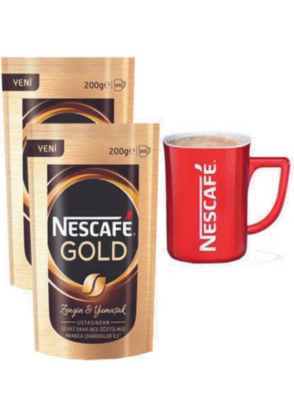 Gold 200 gr 2'li+ Kırmızı Kupa