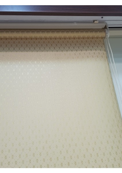 Yıldız Desenli Yaldızlı Stor Perde indirimleri