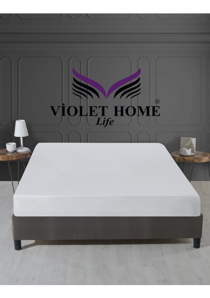 Violet Life Pamuklu Fitted Sıvı Geçirmez Alez & Yatak Koruyucu