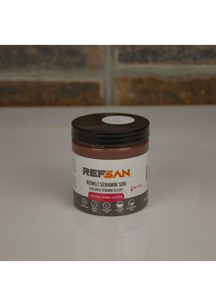 Renkli Sır Kızıl Kahve 232 (1050 °c) 250 ml (Yoğun)