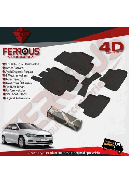 Volkswagen Polo Trendline 4d Paspas 2017 ve Üstü Siyah fiyatları