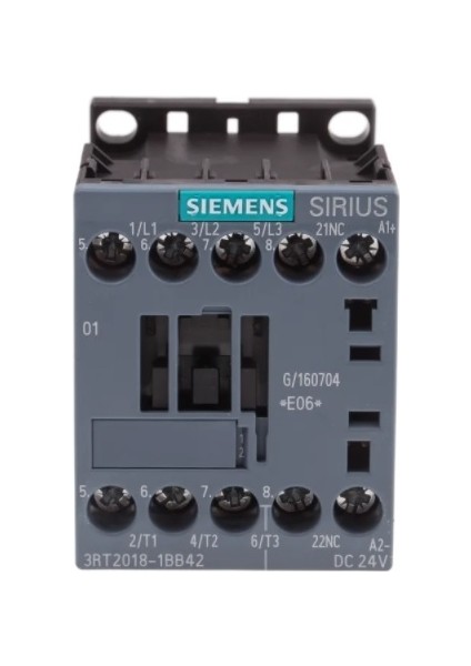 Sırıus Kontaktör, Dc 24V Bobinli, 30 Kw, 1no+1nc