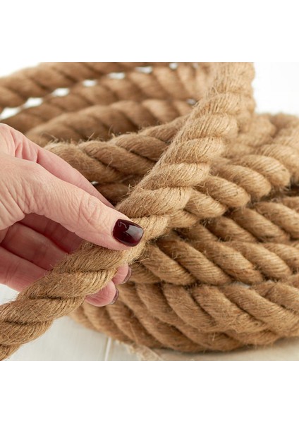 Jüt Halat Ip 10 mm 30 Metre Dekoratif Hasır Kendir fiyatları