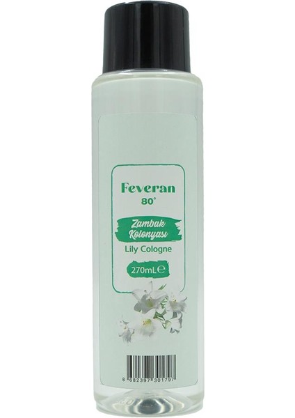 Kolonya 80 Derece Zambak 250 Ml.