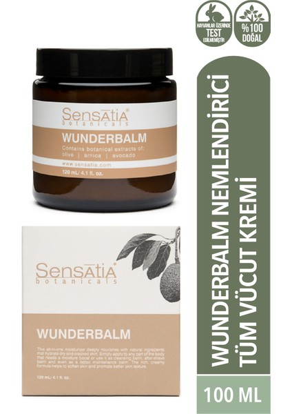 Wunderbalm Nemlendirici Tüm Vücut Kremi- 120ML