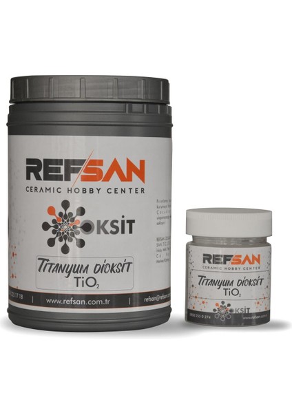 Titanyum Oksit ( Rutil ) RC823 100 gr